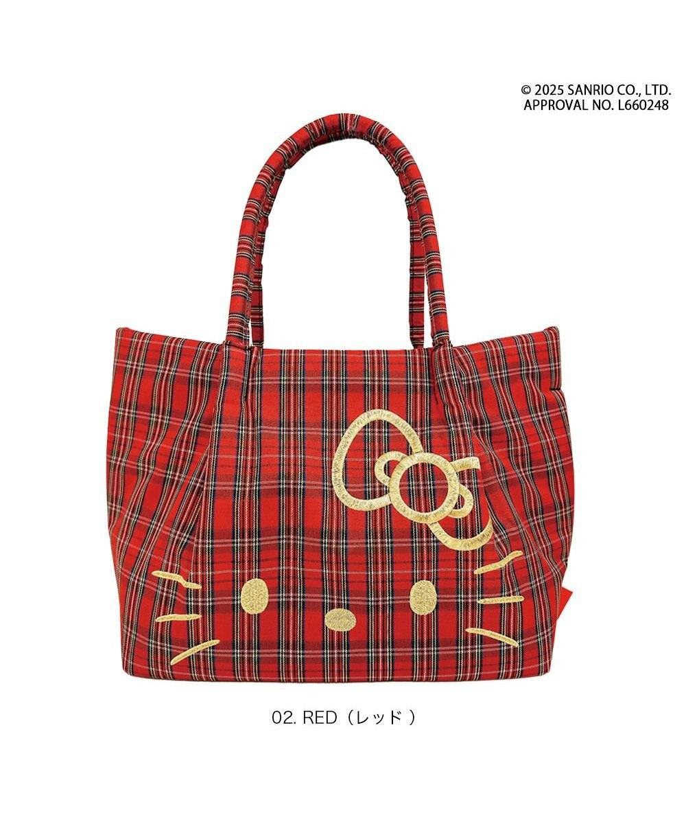 ROOTOTE 8463【サンリオ】IP.デリ.チェック.ハローキティ-A 