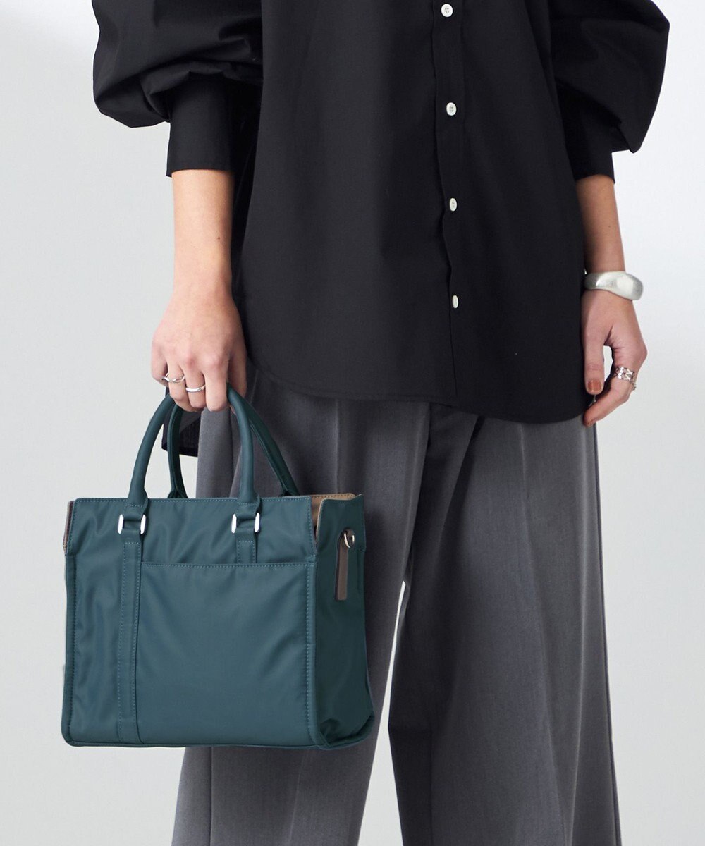 Y'SACCS ツイルナイロン　スクエアトート　Sサイズ 