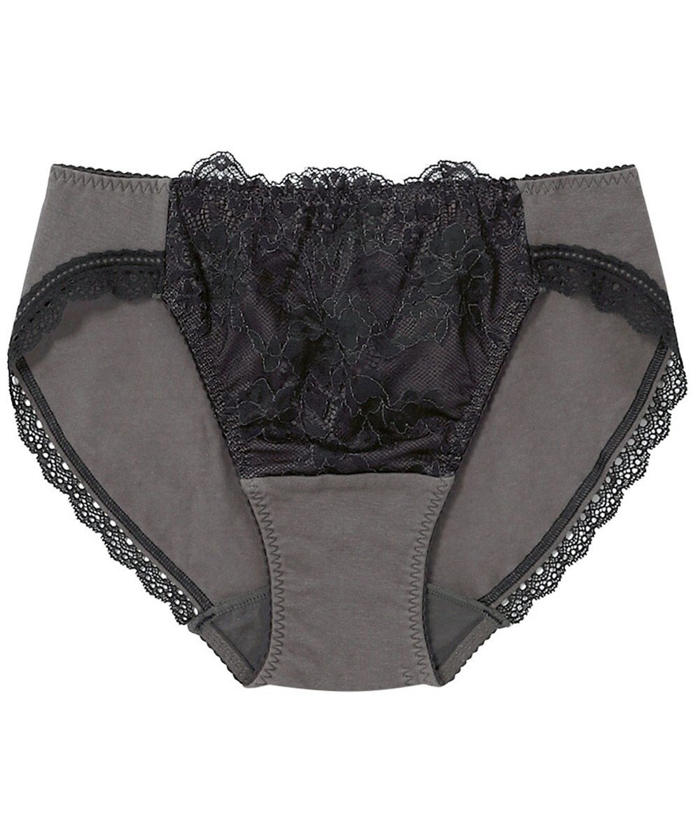 Wing ペアショーツ 【ナチュラルアップブラ】 身生地部オーガニックコットン混 はきこみ丈あさめ KF3000 ウイング／ワコール 