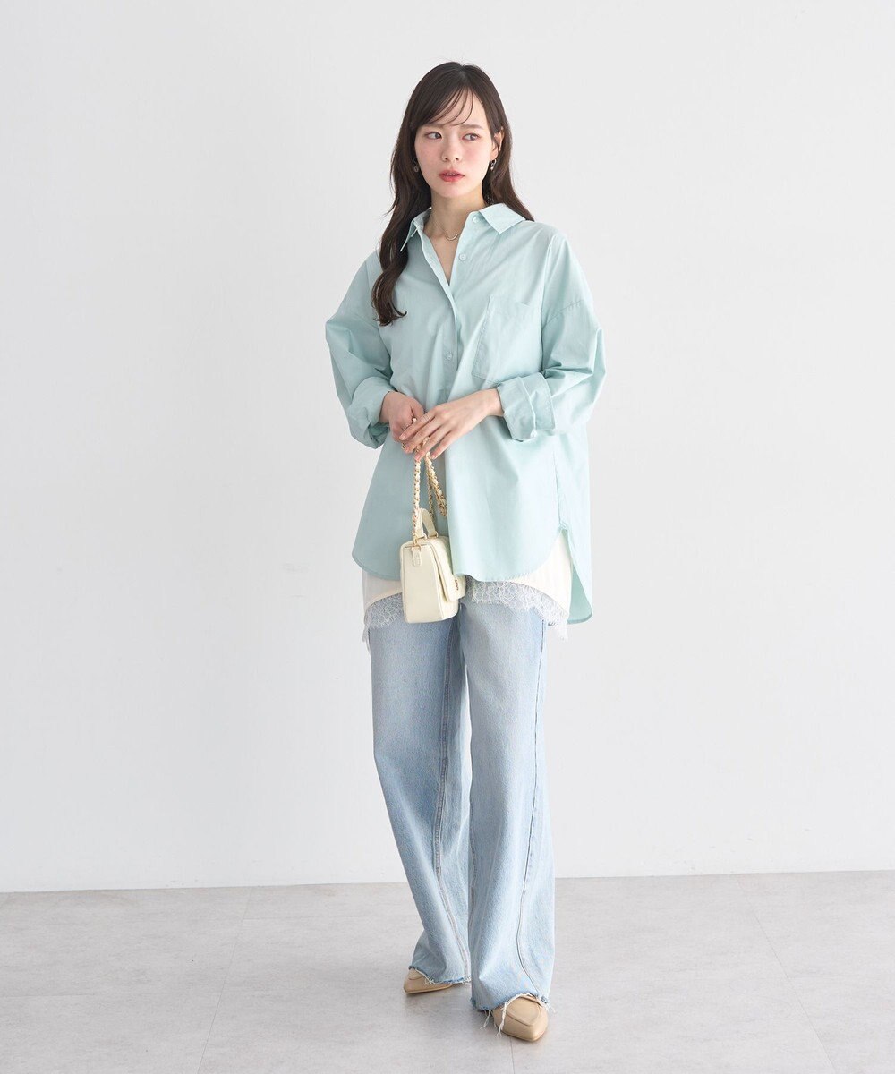 earth music&ecology 【予約】ランジェリーライクレースキャミ 