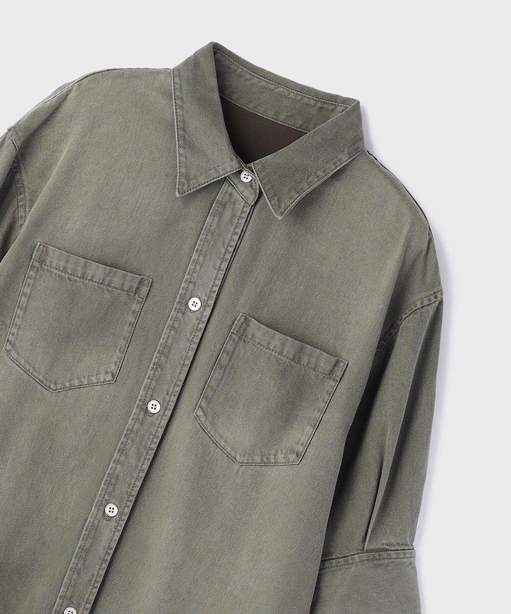 GRACE CONTINENTAL ツイルハーフスリーブシャツ 