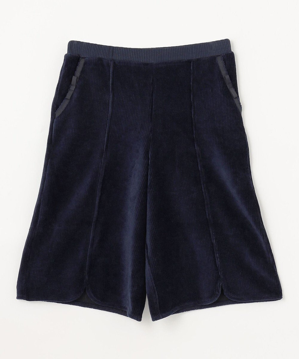 組曲 KIDS 【150-160㎝】コーディロイ ハーフパンツ 