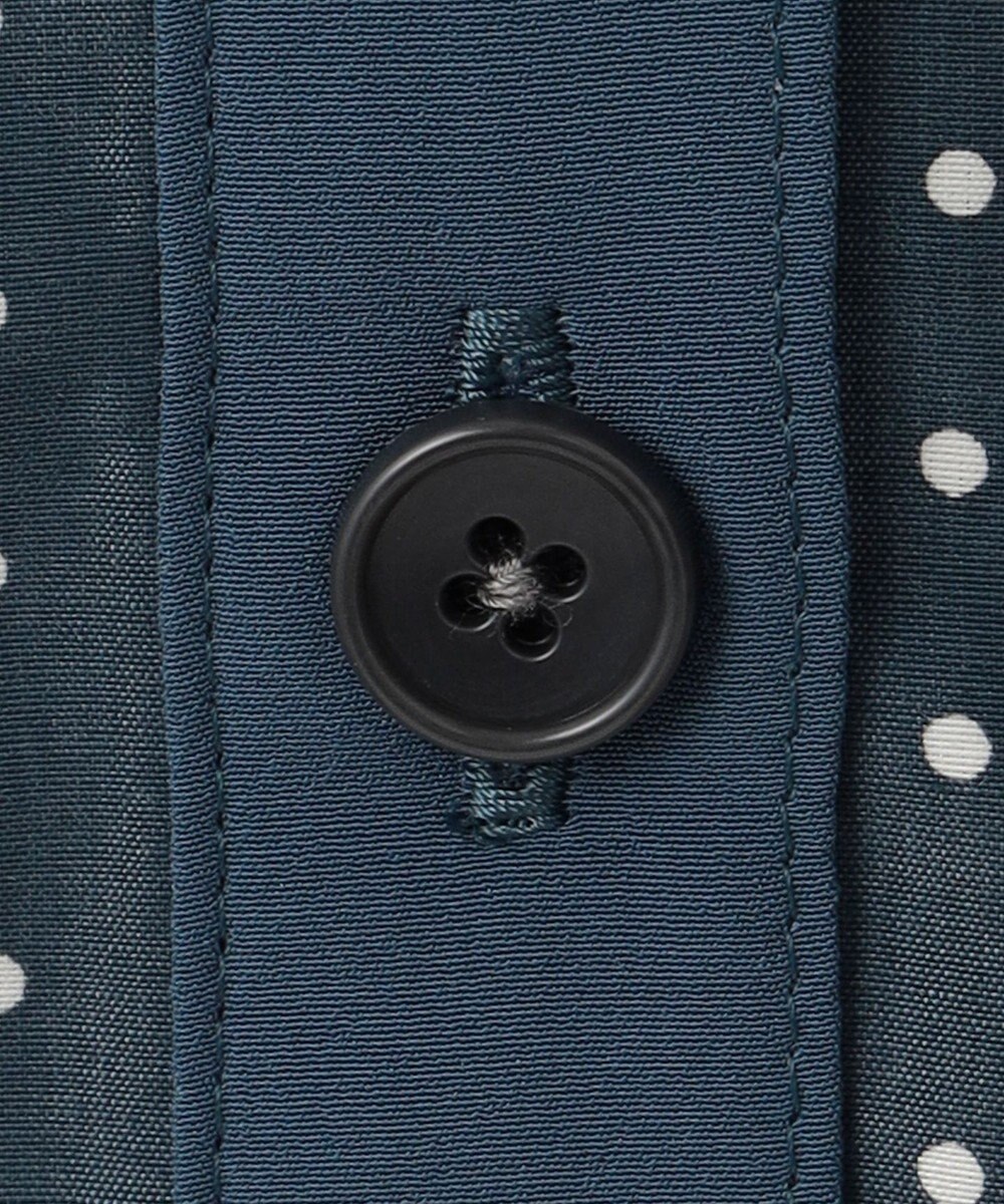 J.PRESS LADIES L 【洗える】ブロックドットプリント ワンピース 