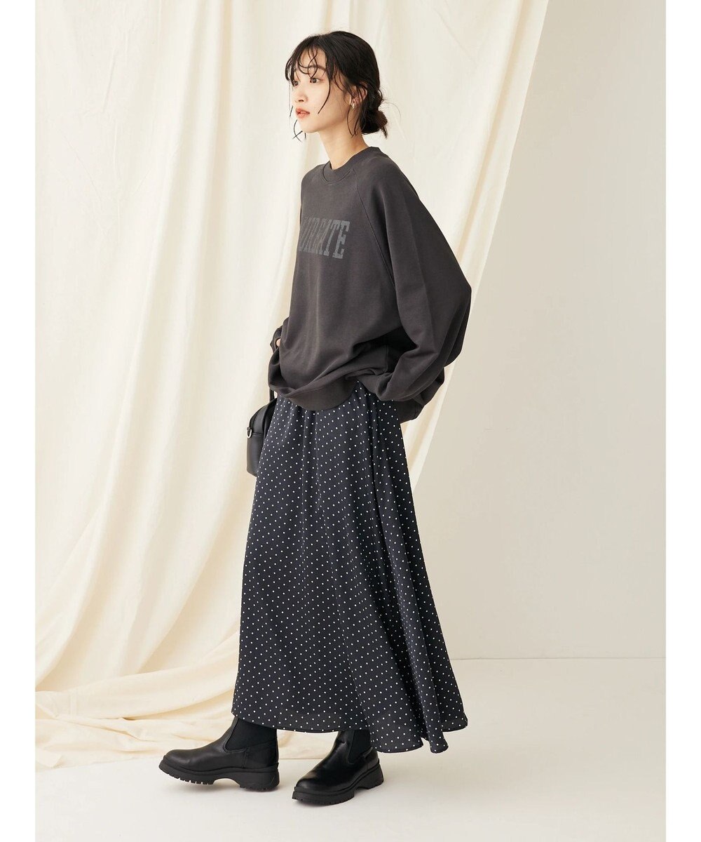 CRAFT STANDARD BOUTIQUE プリント裏毛ビッグプルオーバー 