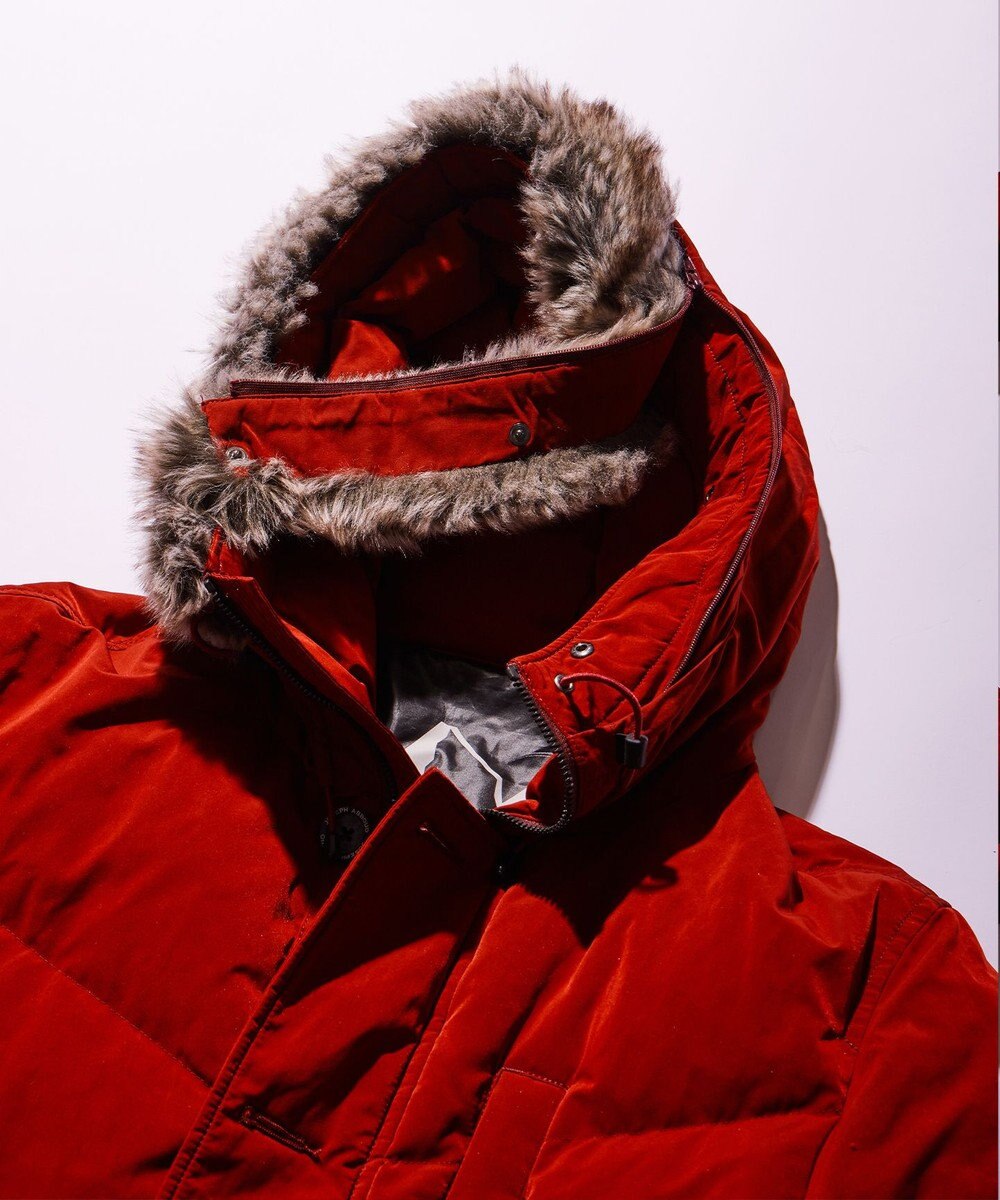 JOSEPH ABBOUD MOUNTAIN 【ECO撥水/ECOファー/9ポケット/ユニセックス】ＰＥ／ＮＹピーチダウン コート 