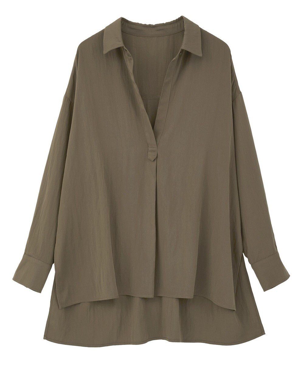 YECCA VECCA スキッパーオーバーシャツ 