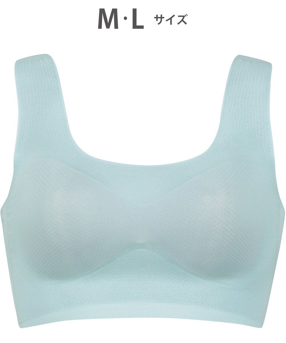 WACOAL 【GOCOCi ゴコチ】 ノンワイヤーブラ ベタつきにくく乾きやすい 通気性がよい 立体的なバストシルエット ブラトップ ハーフトップ レディース CGG571 /ワコール 