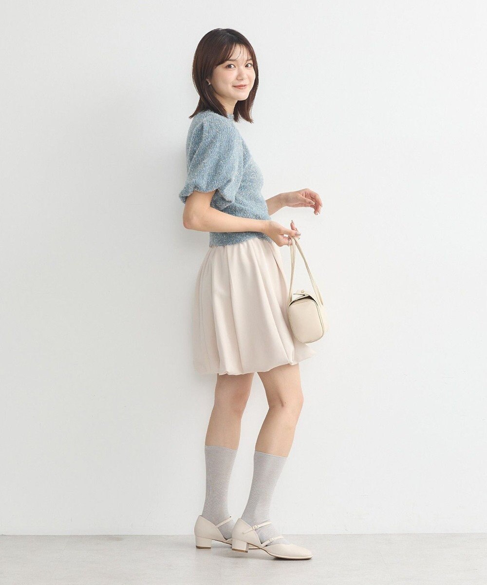 earth music&ecology バルーンミニスカート 