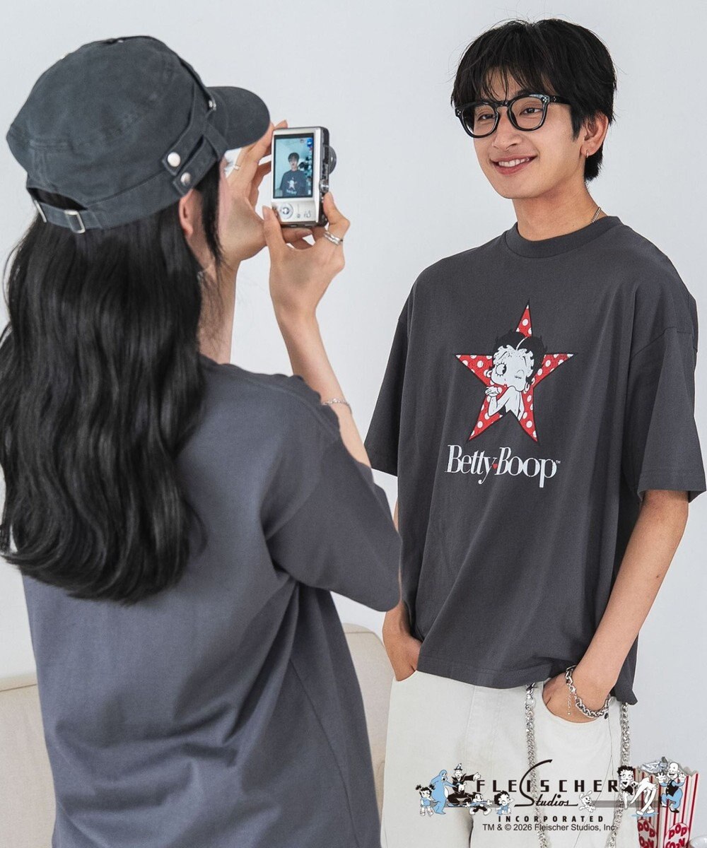 WEGO 【ベティ・ブープ/ユニセックス着用ITEM/SMLサイズ展開】キャラクターズグラフィックT4（SS） 
