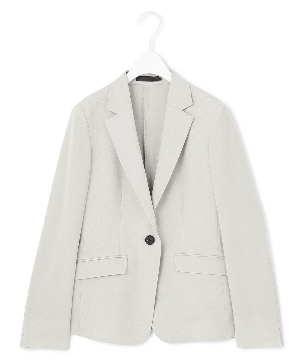 ICB 【接触冷感・防シワ・速乾・洗える】レーヨンライクトロ テーラードジャケット 