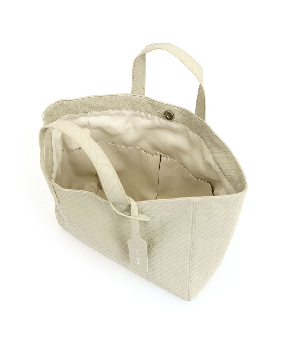 UNBILLION カシュカシュ cachecache / メッシュエンボスA4ショッパートート 