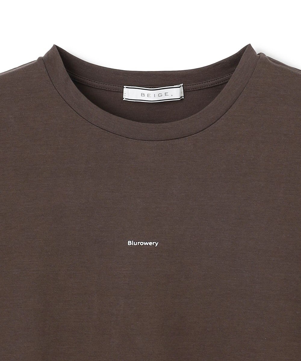 BEIGE， 【洗える】CAMPANULA / メッセージプリントTシャツ 