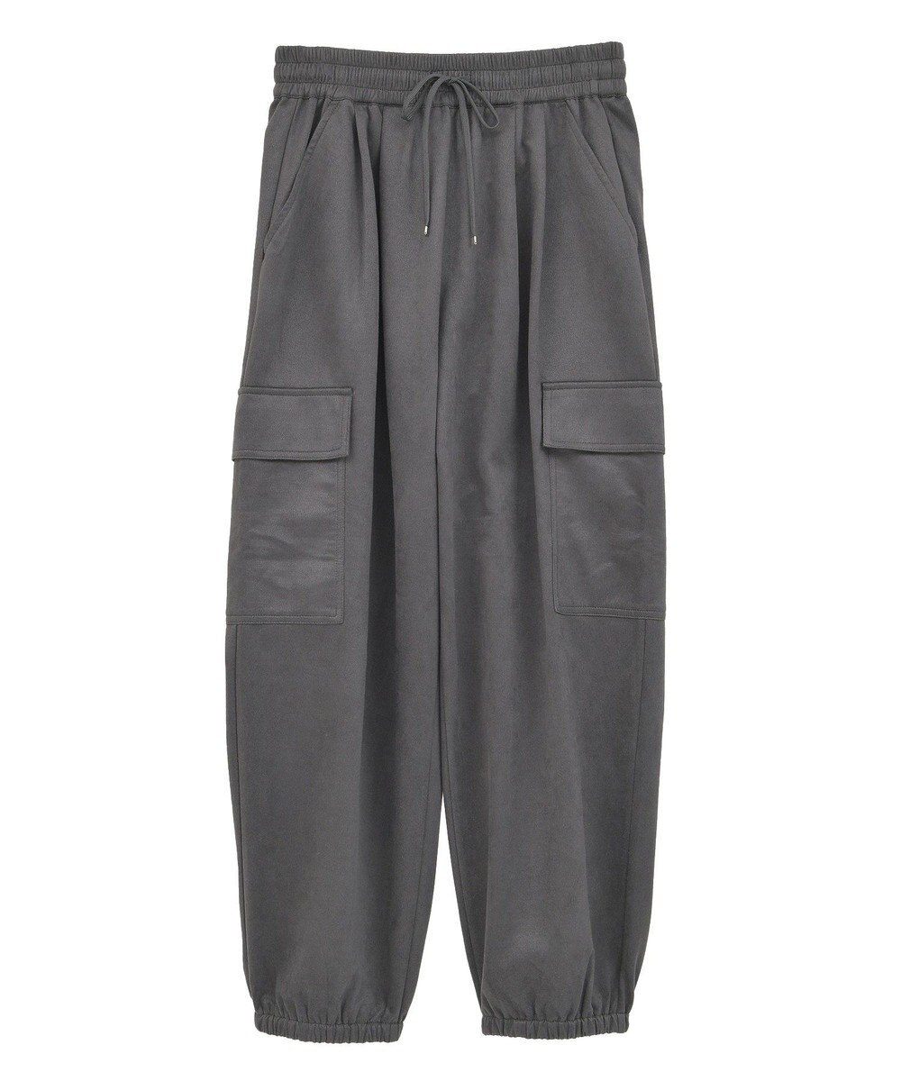 Green Parks スウェードカーゴパンツ 