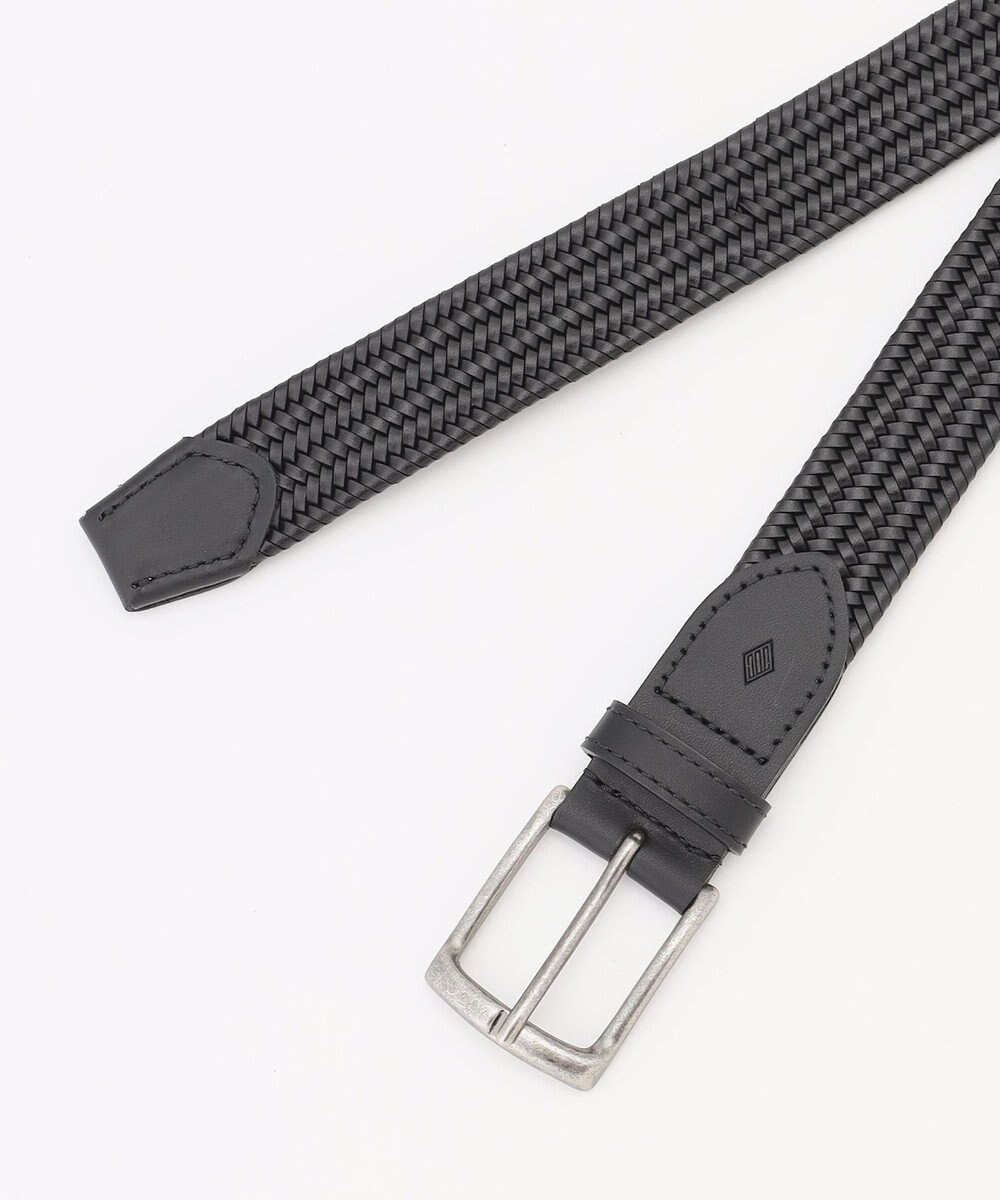 JOSEPH ABBOUD 【イタリア素材・ストレッチ・日本製】ストレッチレザーベルト 