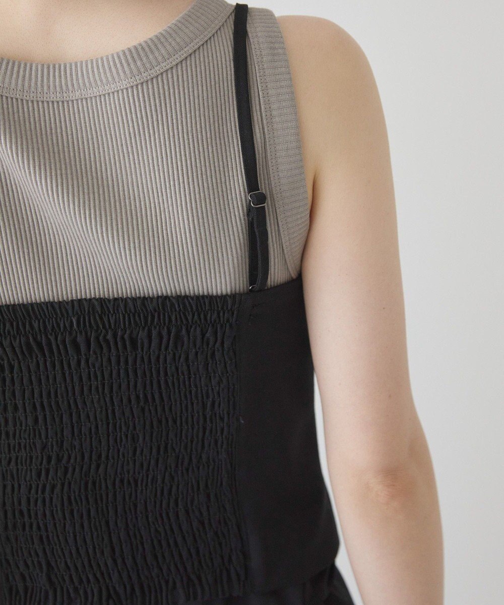 AMERICAN HOLIC 【2WAY】イージーケアフロントボタンビスチェ 