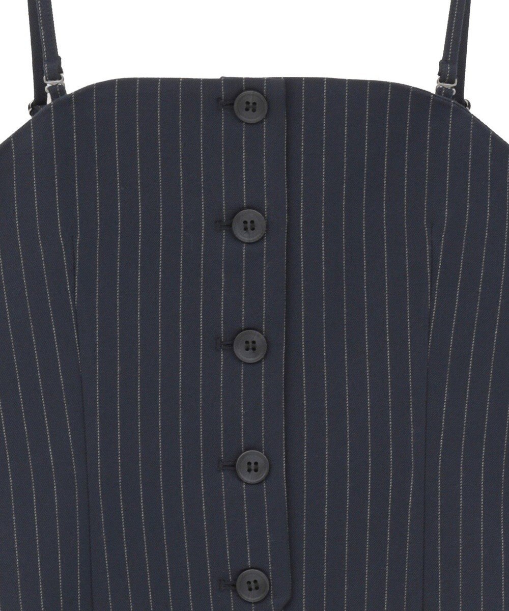 AMERICAN HOLIC 【2WAY】イージーケアフロントボタンビスチェ 