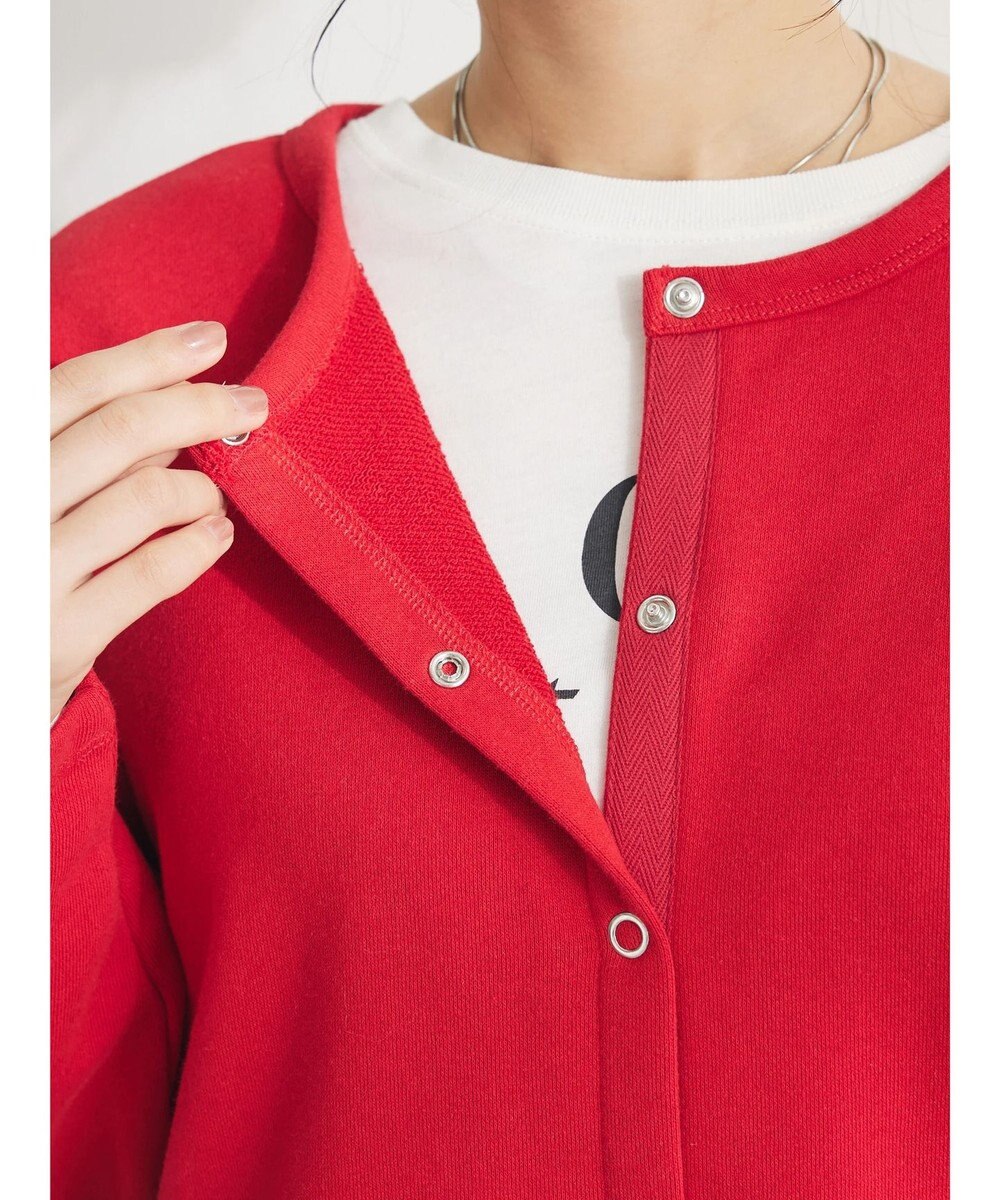 CRAFT STANDARD BOUTIQUE 裏毛リングドットカーディガン 