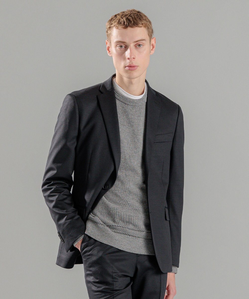 JOSEPH HOMME 新素材【抜群のストレッチ性/セットアップ対応可】スプリングウールジャージー ジャケット 