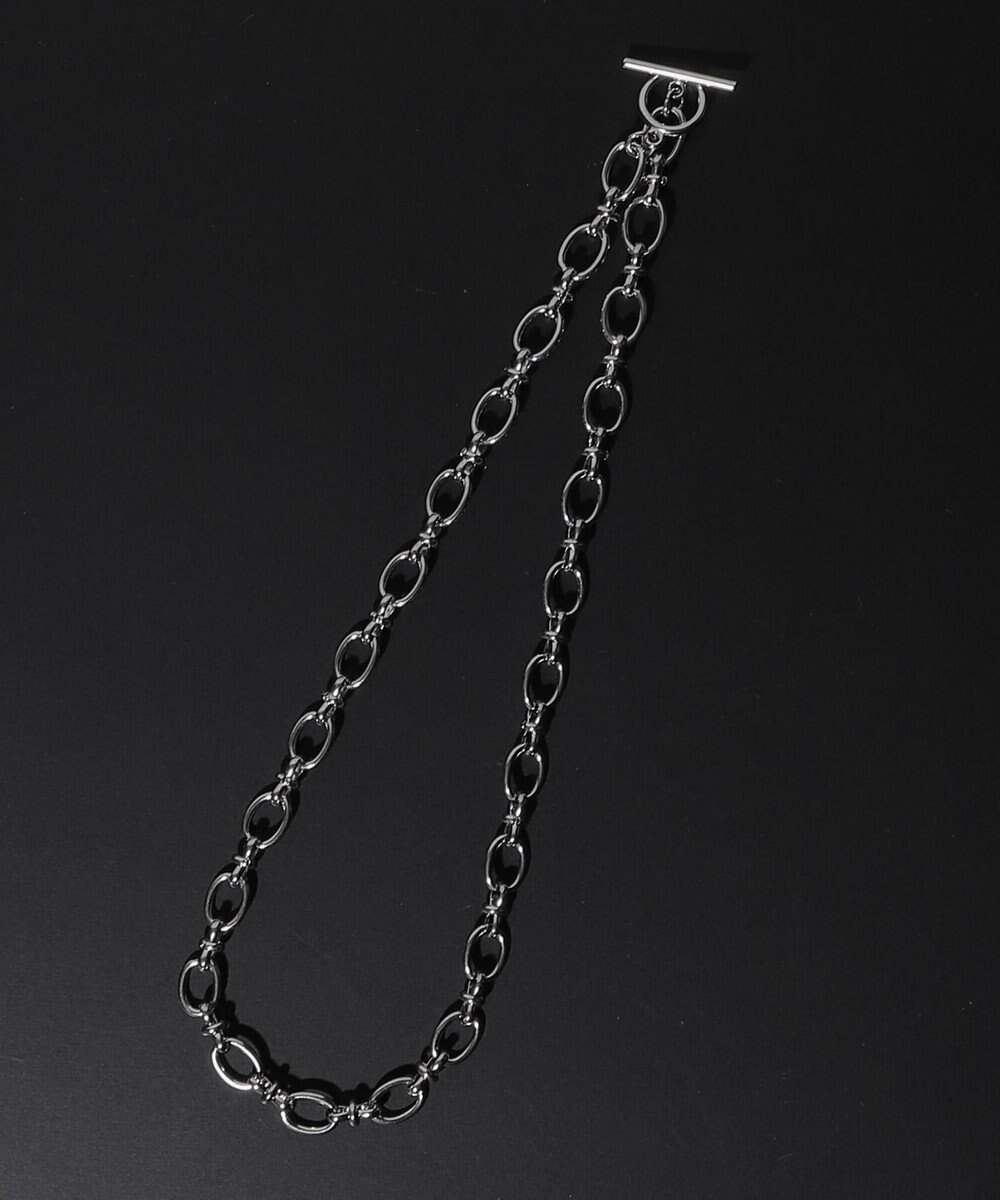 WEGO Mステンレスマンテルチェーンネックレス 