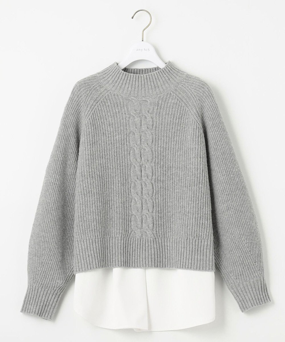 ANY SIS 【2SET】ニットレイヤード セット 