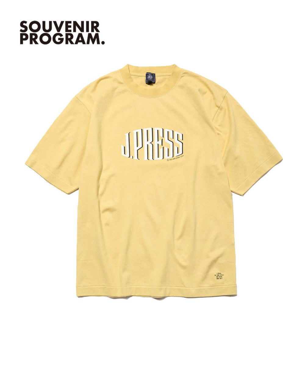 J.PRESS MEN 【J.PRESS ORIGINALS】【UNISEX】Cotton Jersey J.PRESS Logo T-Shirt 