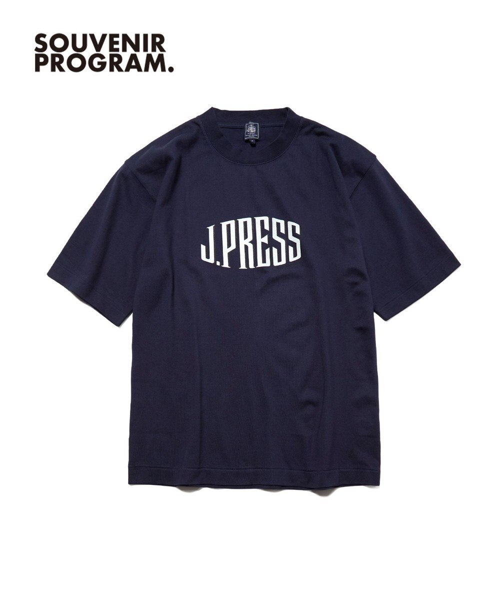 J.PRESS MEN 【J.PRESS ORIGINALS】【UNISEX】Cotton Jersey J.PRESS Logo T-Shirt 