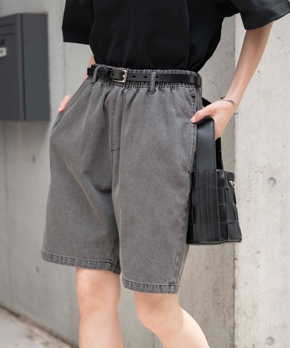 WEGO 【ユニセックス着用ITEM/ウエストゴム】リラックスイージーショーツ 