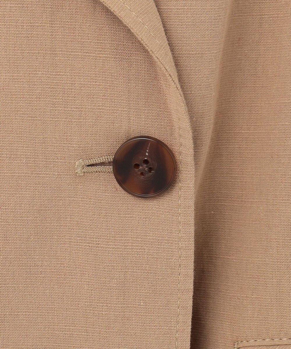 J.PRESS YORK STREET 【WOMEN】ワンウォッシュ リネンコットンジャケット 