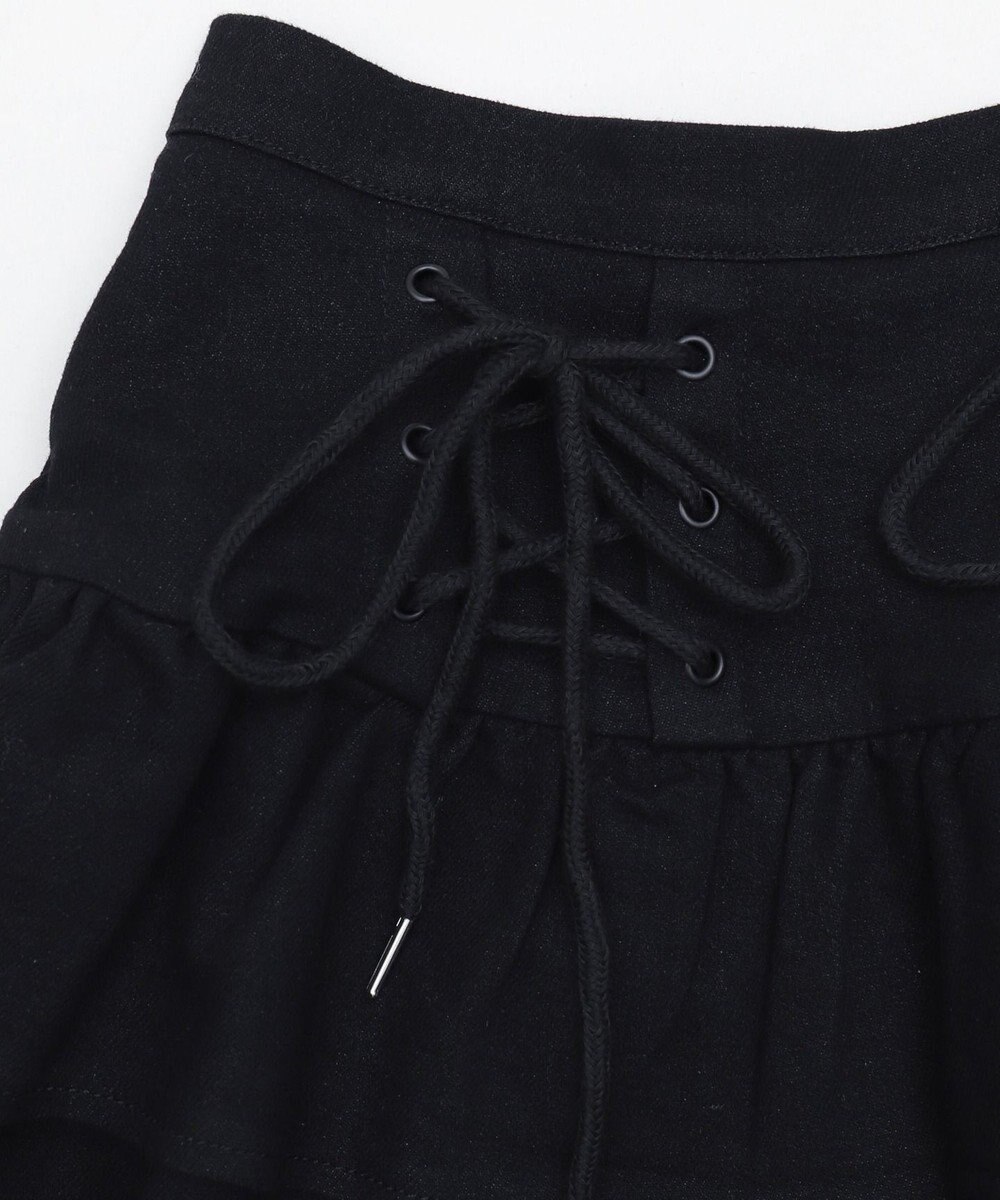 WEGO レースアップティアードミニスカパン 