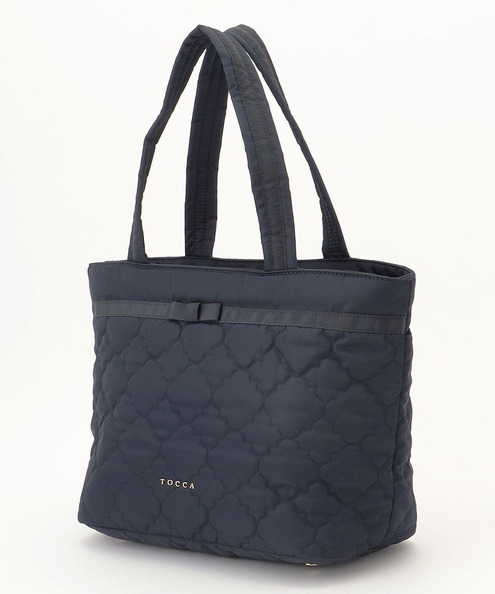 TOCCA 【A4サイズ対応・撥水】CHECKER CLOVER QUILTBAG キルトバッグ 