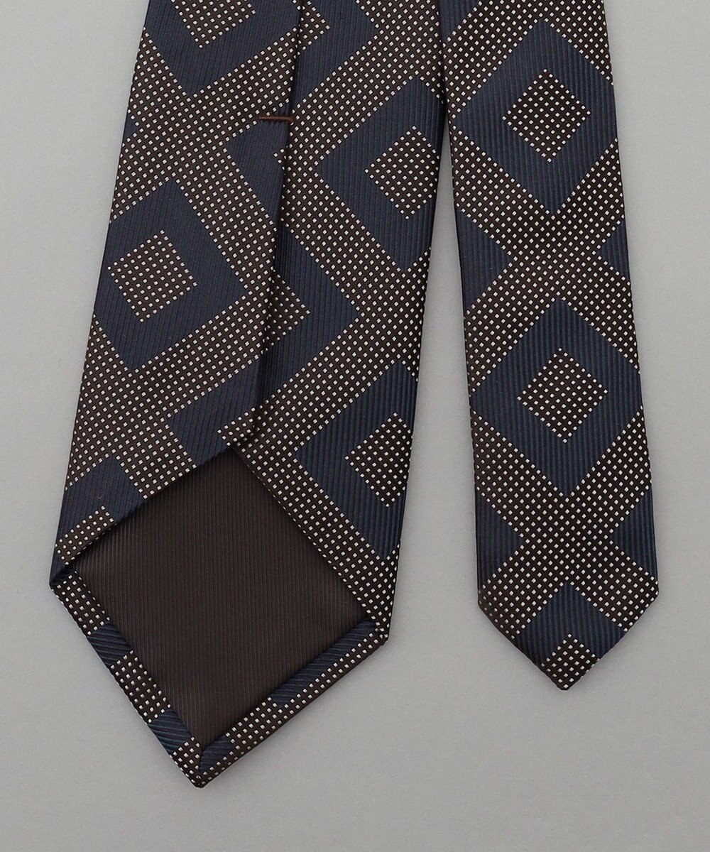 GOTAIRIKU GOTAIRIKU別注【MANTERO SETA/マンテロ・セタ】ネクタイ_スクエア柄 