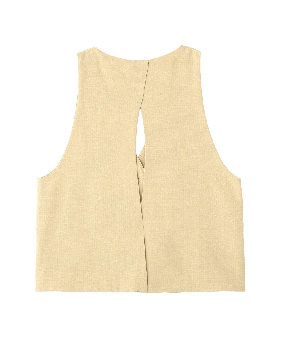CRAFT STANDARD BOUTIQUE バックスリットショートベスト 