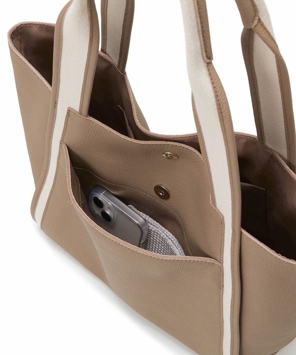 TOPKAPI 【TREASURE TOPKAPI】ソフトシュリンク テープハンドル A4 トート バッグ 