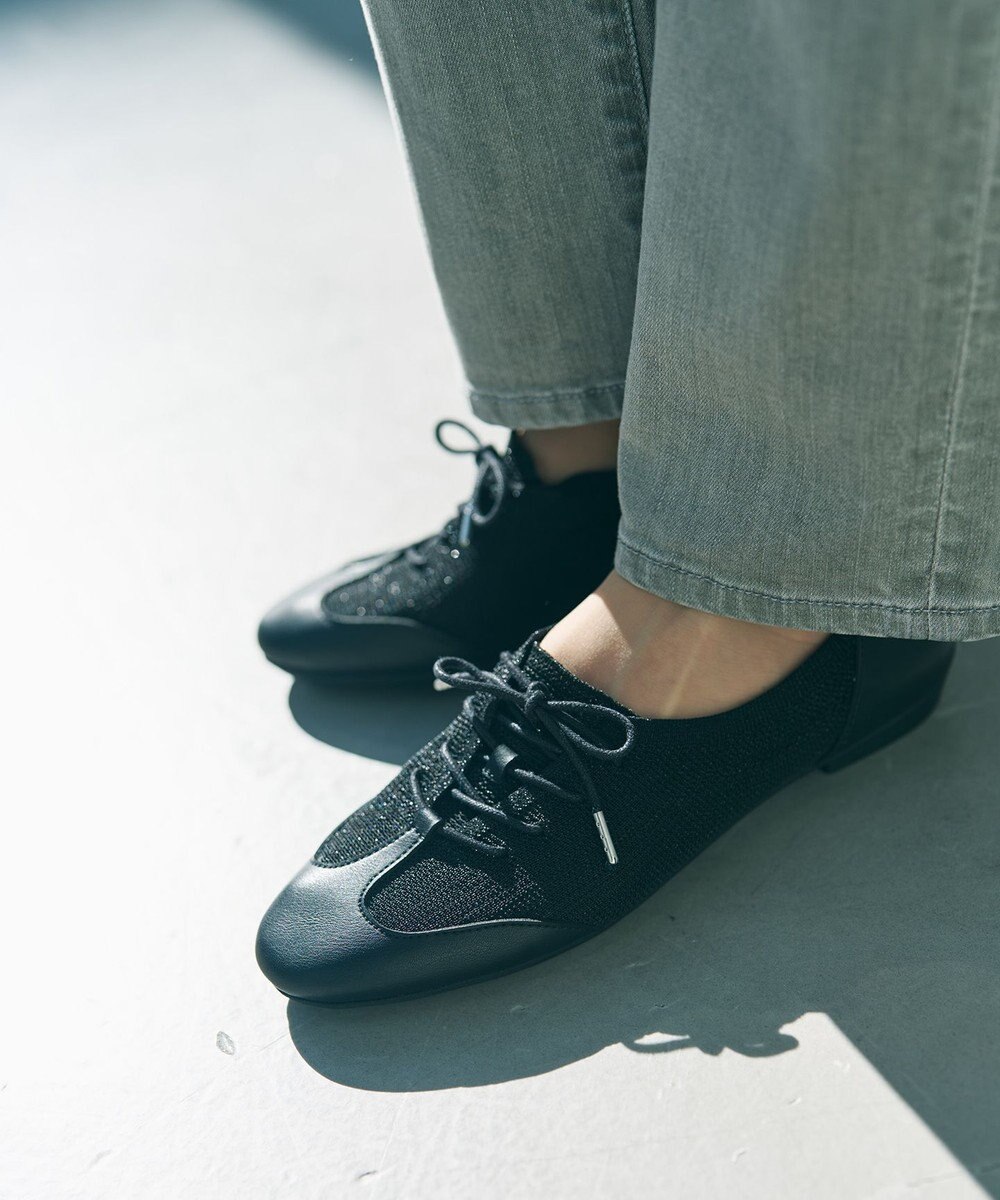 steppi シースルーダービー シューズ 