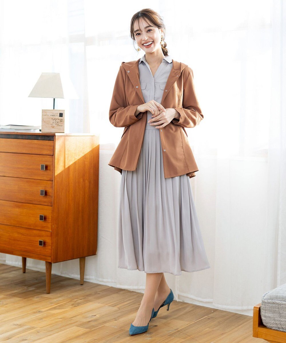 Tiaclasse 【新色追加・洗える】マウンテンフレアパーカー 