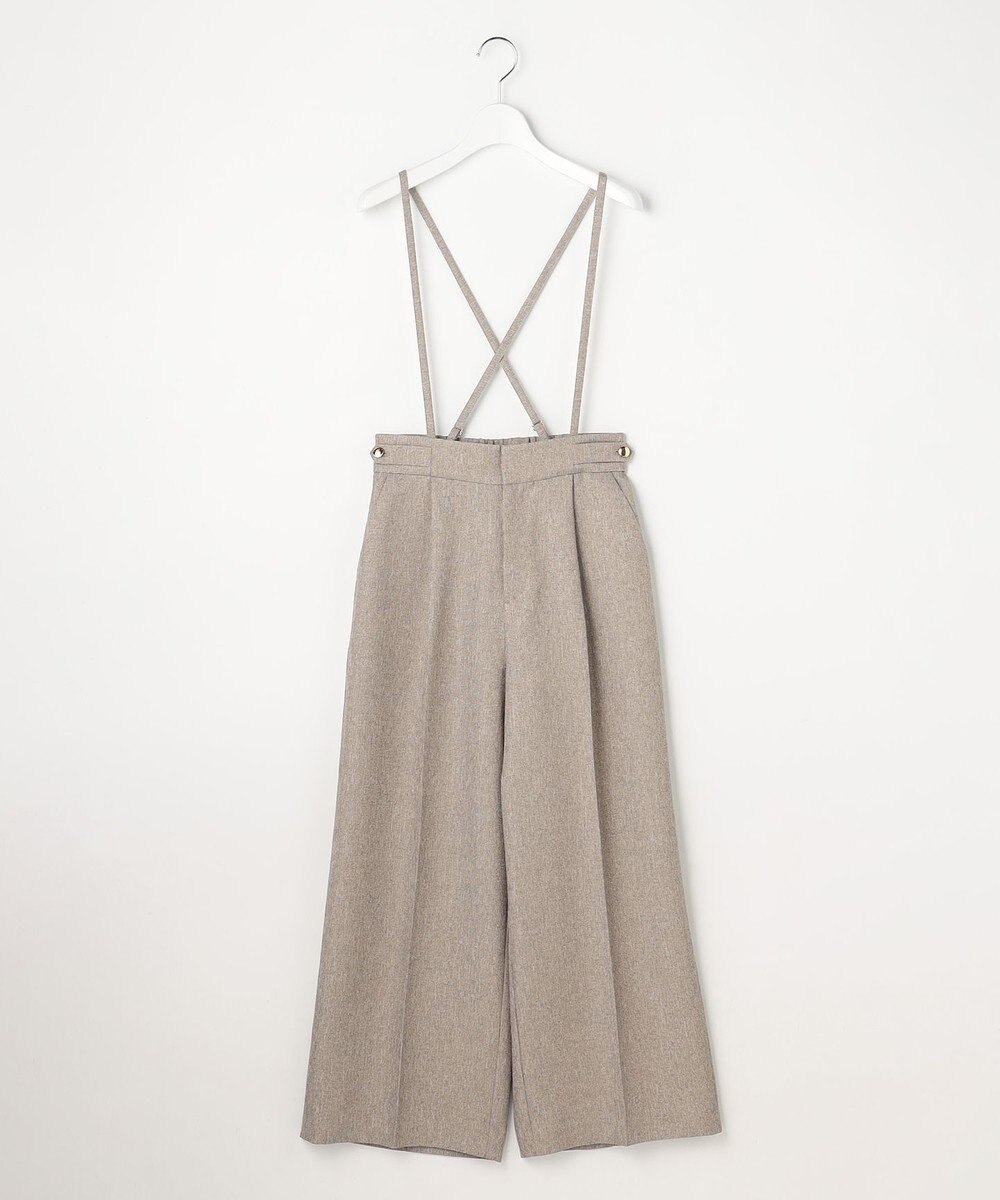 ANY SIS 【2WAY】サスペンダー付き ワイドパンツ 