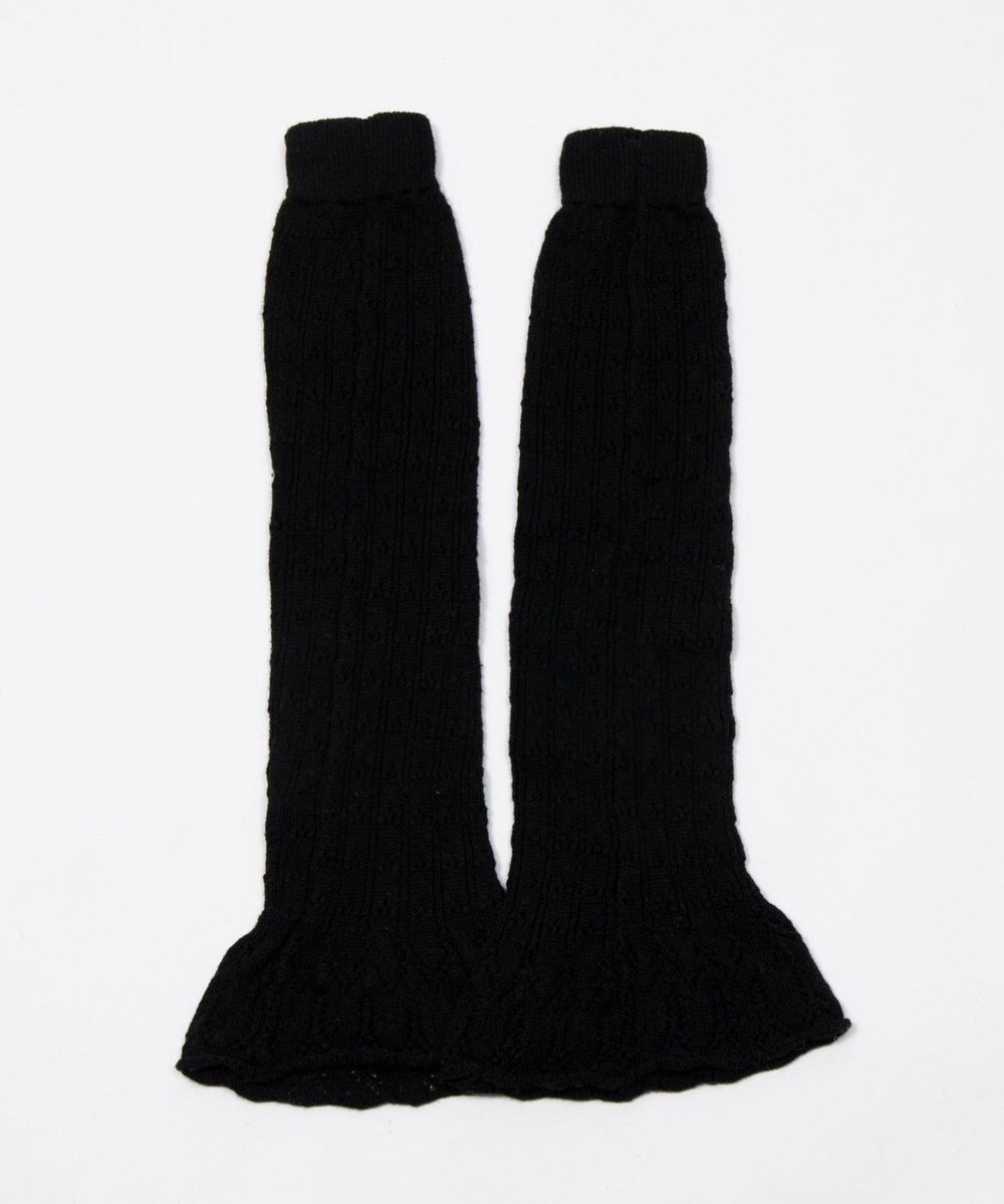 WEGO 透かし編みフリルレッグカバー 