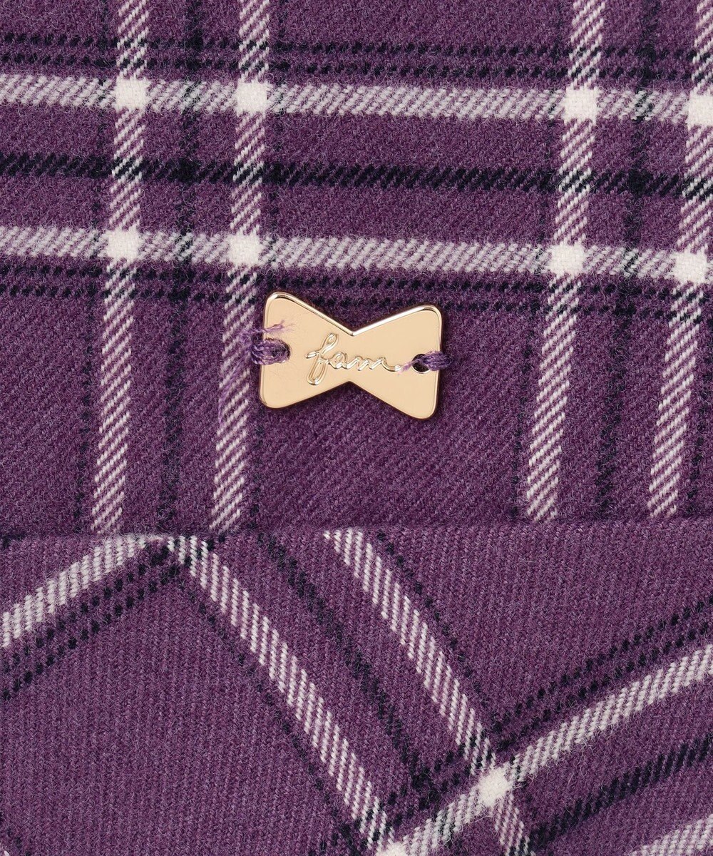 ANY KIDS チェック柄 ジャンパースカート 