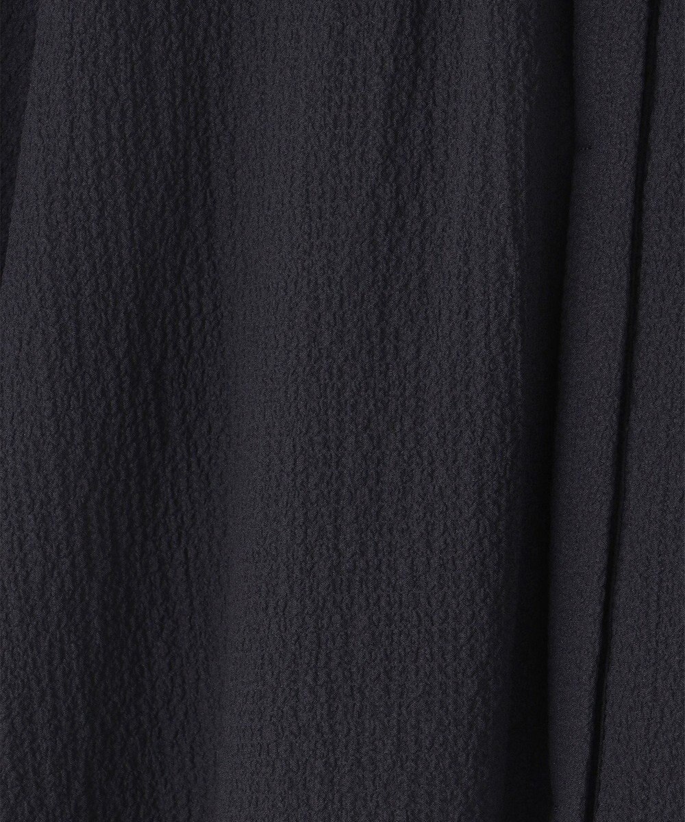 組曲 【WEB限定】クレープストレッチ シャツワンピース 