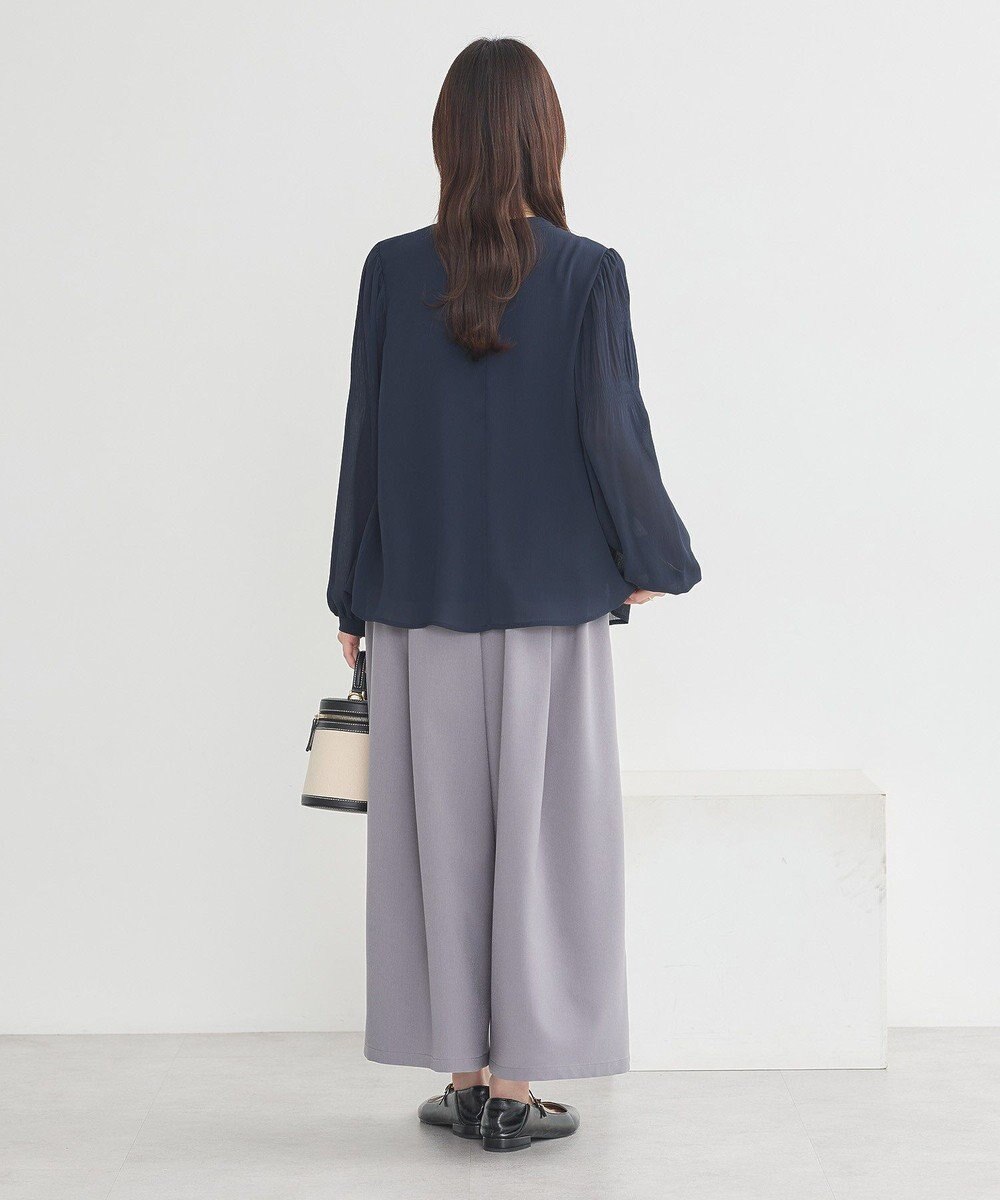 earth music&ecology 選べる丈タックスカーチョ 