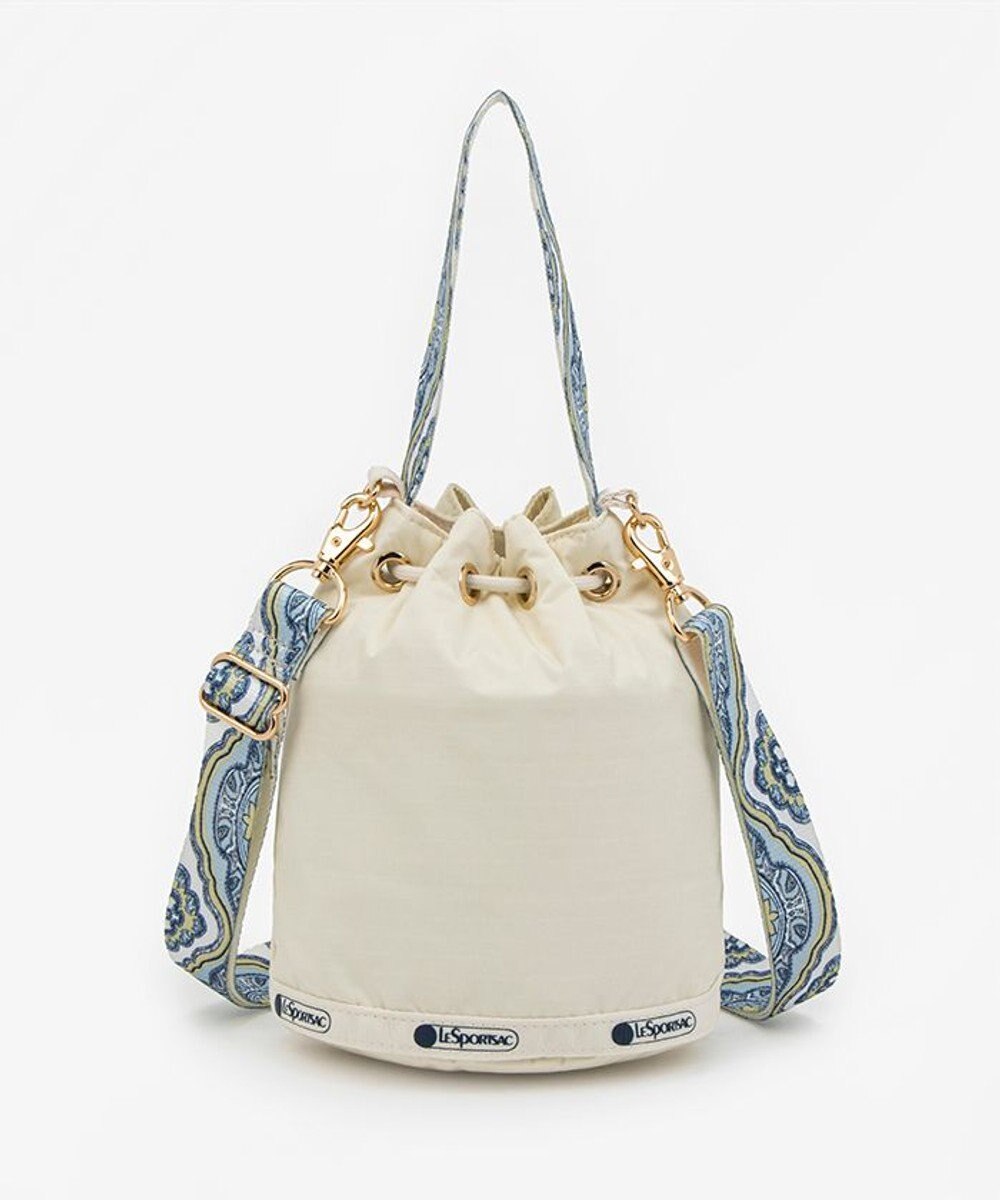 LeSportsac DRAWSTRING BUCKET XBODY/サンドヴォヤージュ 