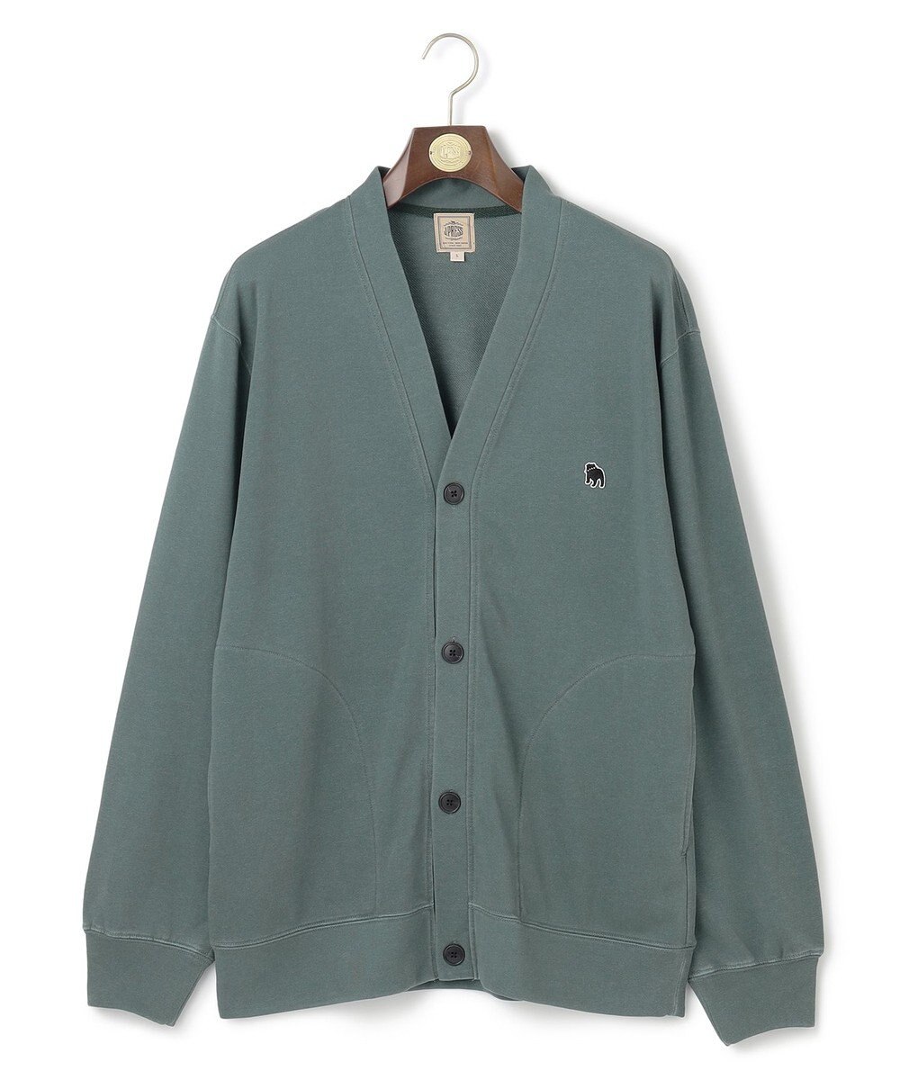 J.PRESS MEN 【WEB限定カラー有】バックブル スウェットカーディガン 