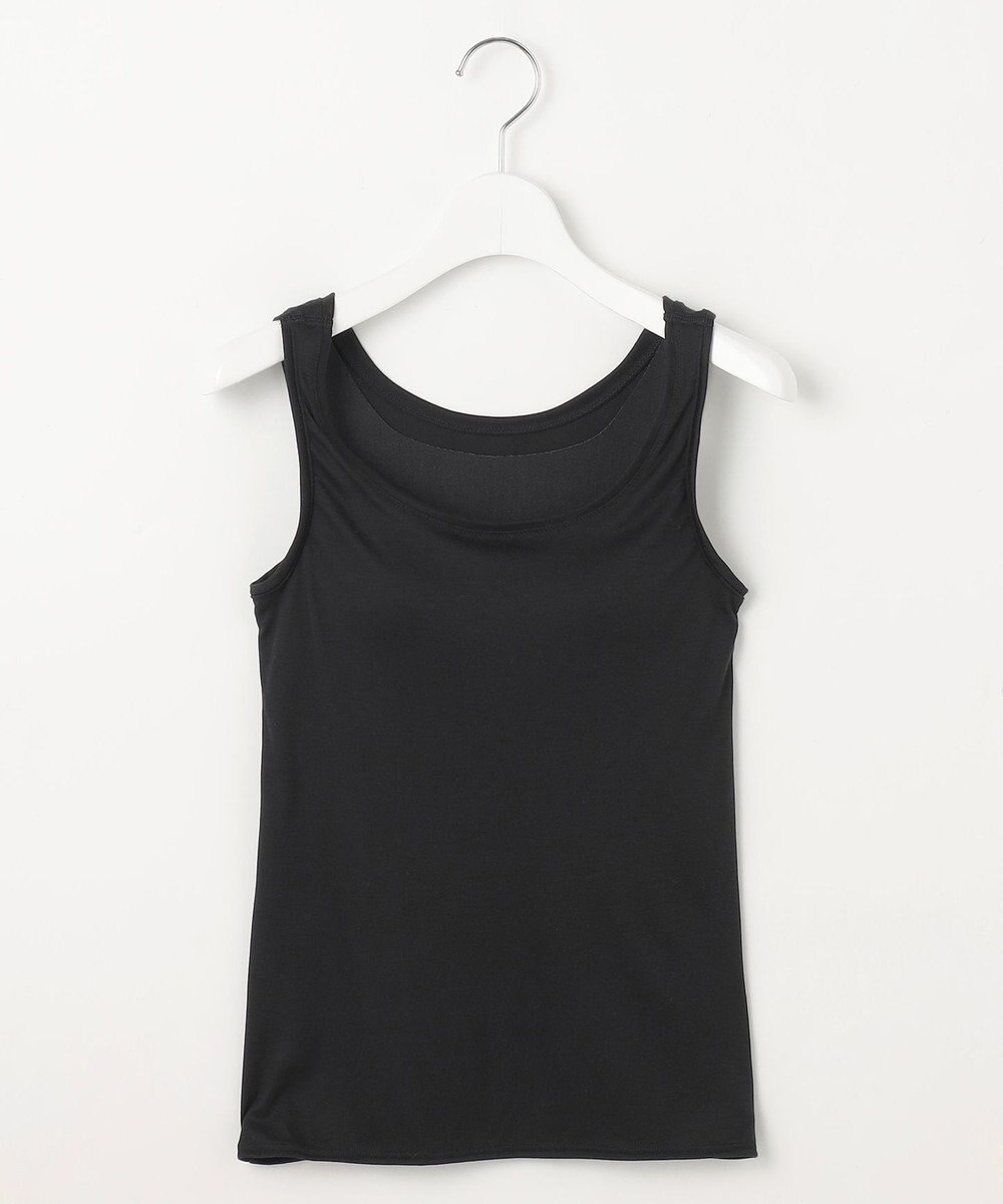 自由区 【ワコールコラボ】【洗える】シアーボーダー ニット 