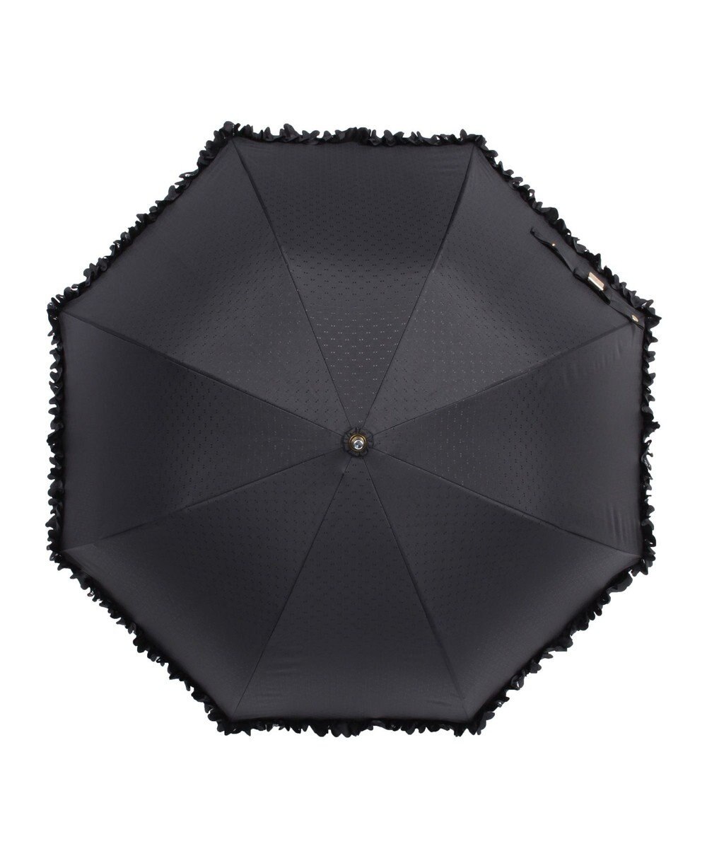 MOONBAT 【晴雨兼用日傘】LANVIN en Bleu (ランバン オン ブルー) 長傘 ドビーフリル 遮光 遮熱 UV 