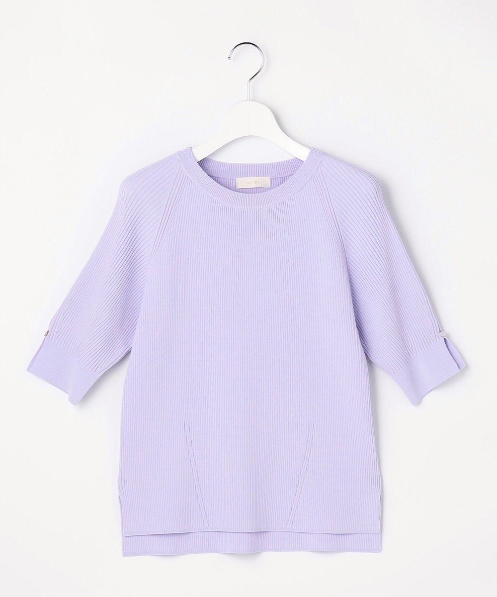 ANY SIS L コクーンスリーブ ニット 