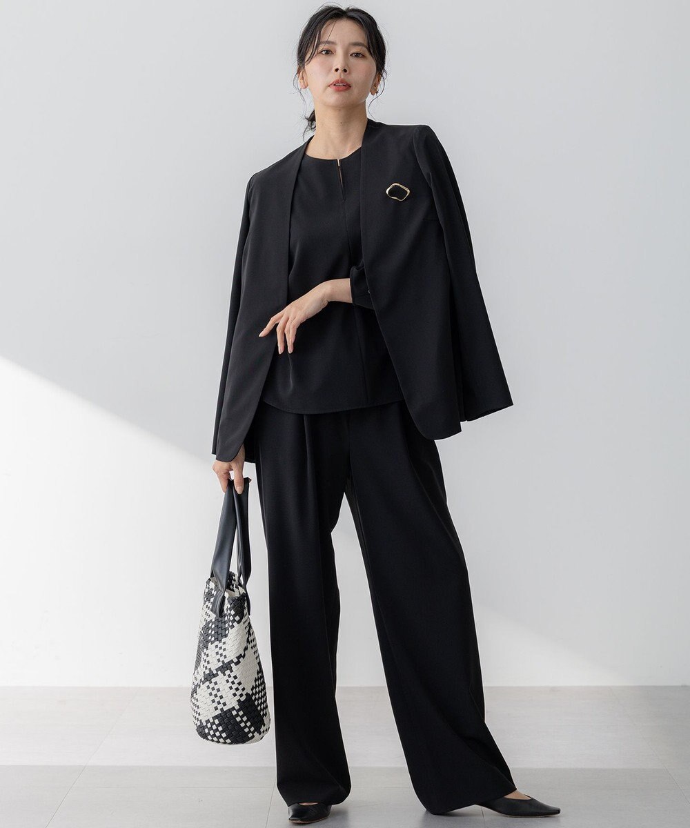 23区 S 【セットアップ対応/洗える】2WAYストレッチツイル ジャケット 