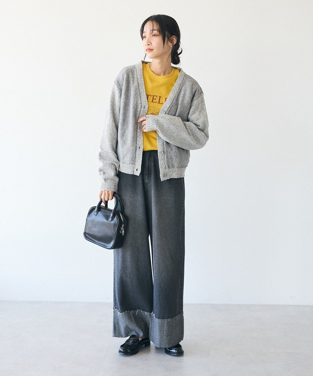 CRAFT STANDARD BOUTIQUE 配色ロゴメロープルオーバー 