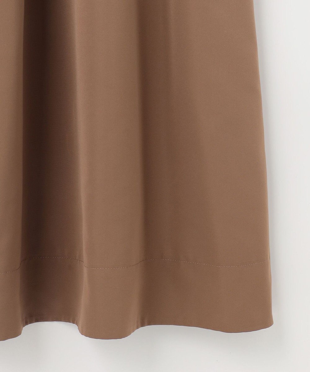 組曲 S 【洗える】タフタギャザーキャミソールワンピース 