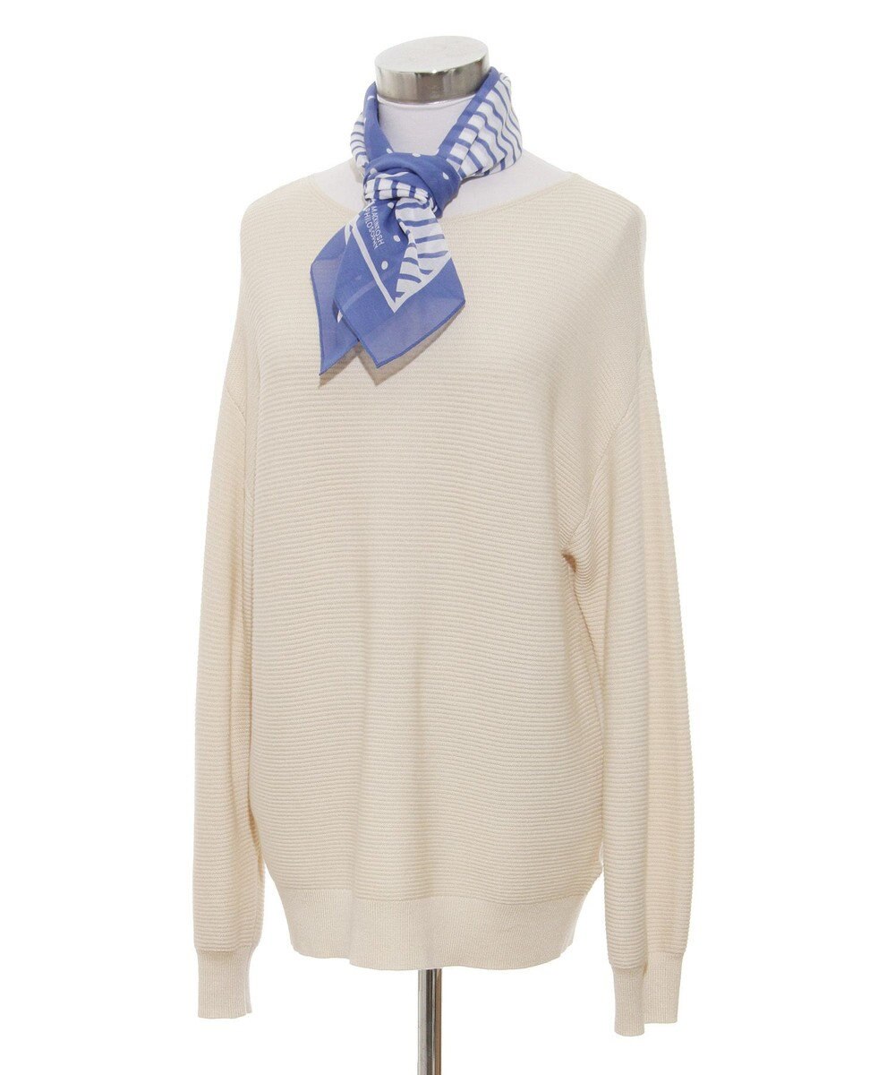 MOONBAT 【洗える/日本製】MACKINTOSH PHILOSOPHY チェックロゴ コットンスカーフ 65cm×65cm 