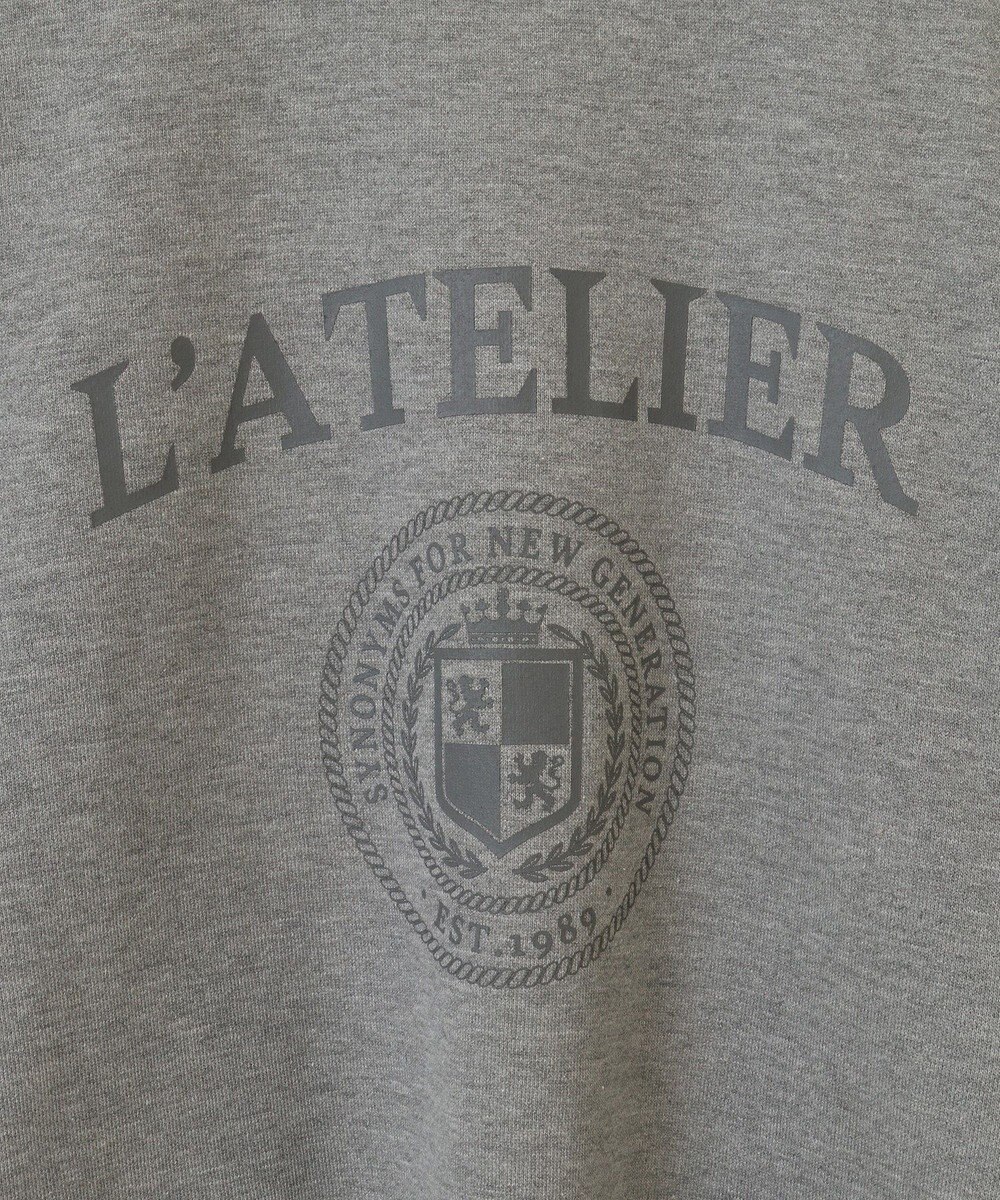 CRAFT STANDARD BOUTIQUE 配色ロゴメロープルオーバー 